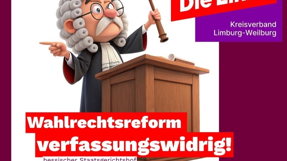 Sieg für die Demokratie in Hessen! - Staatsgerichtshof Hessen kippt Wahlrechtsreform