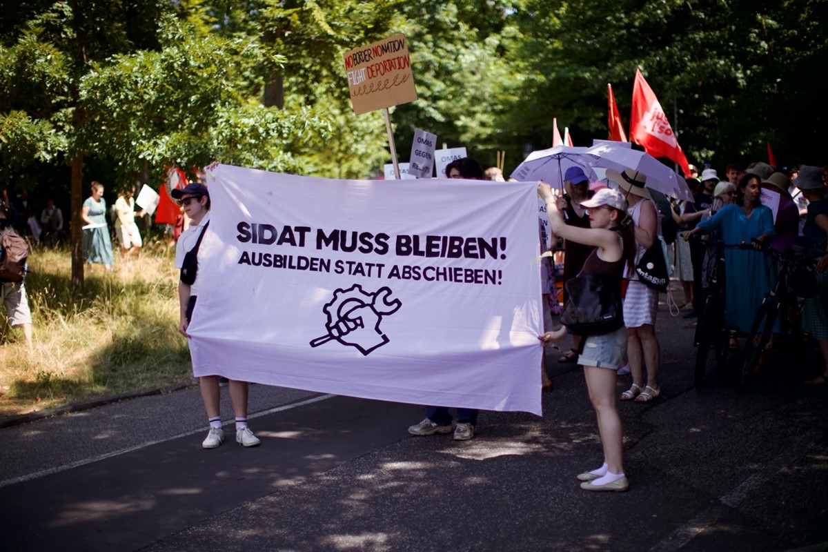 Ausbilden statt Abschieben.