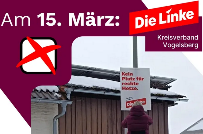 Die Linke im Vogelsberg setzt ein Zeichen