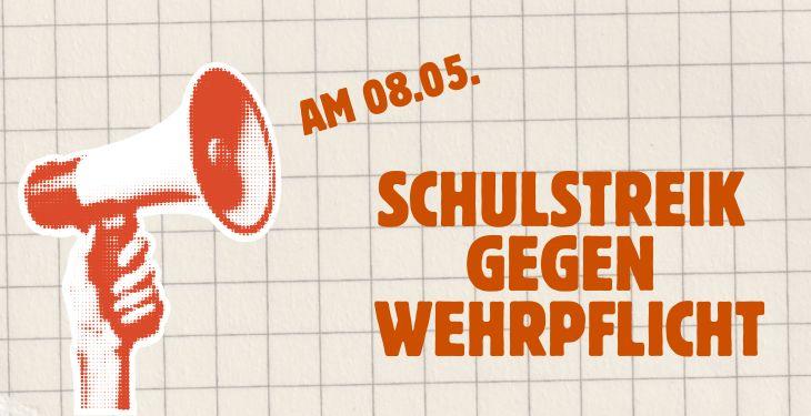 Schulstreik gegen Wehrpflicht