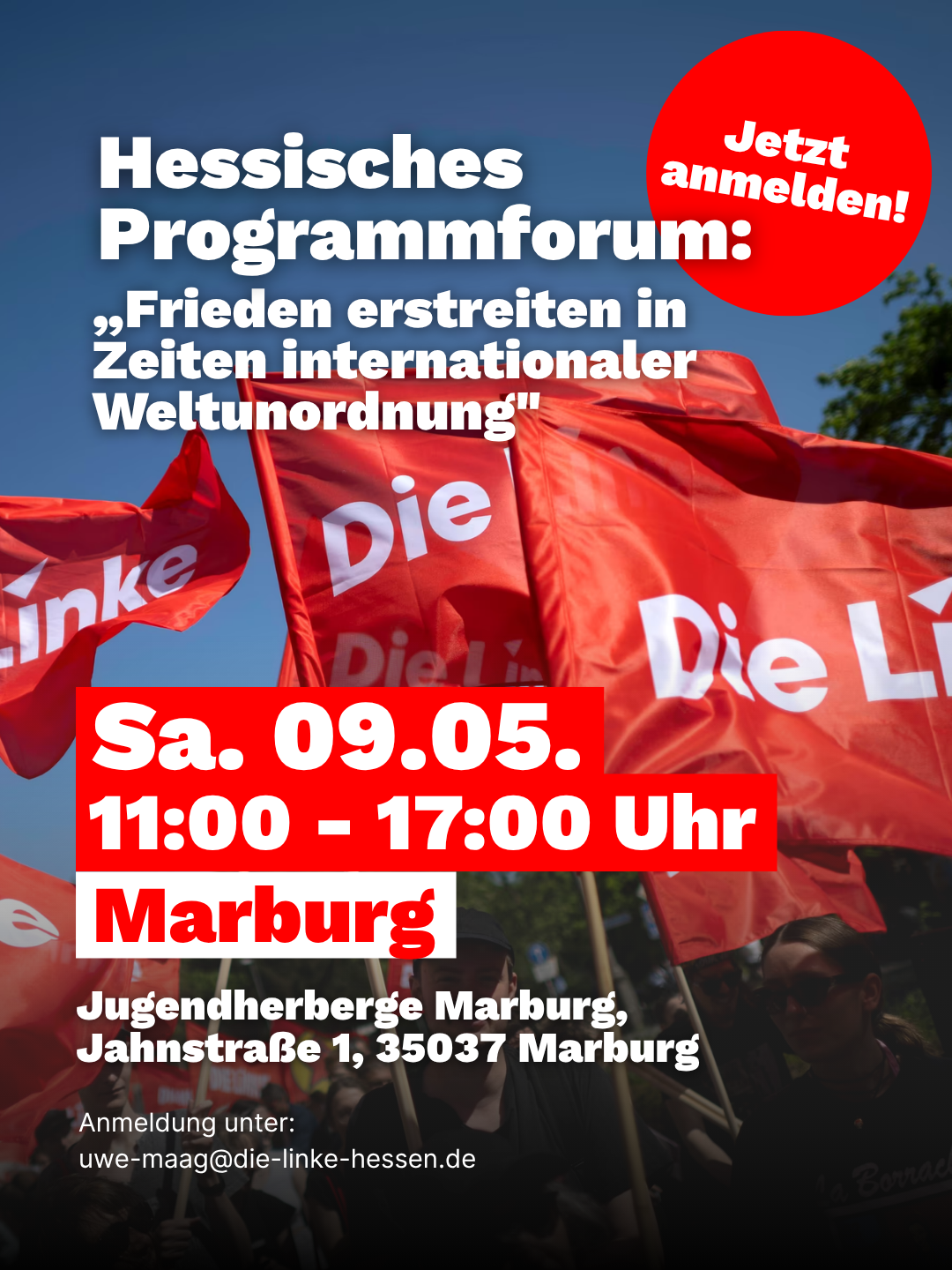 Programmforum: Frieden erstreiten