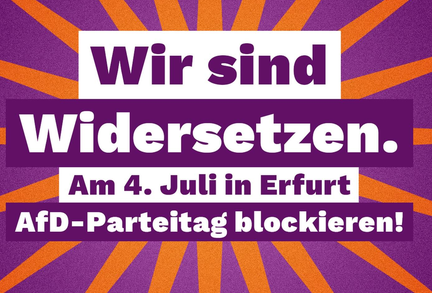 Widersetzen – Wir sind mehr.