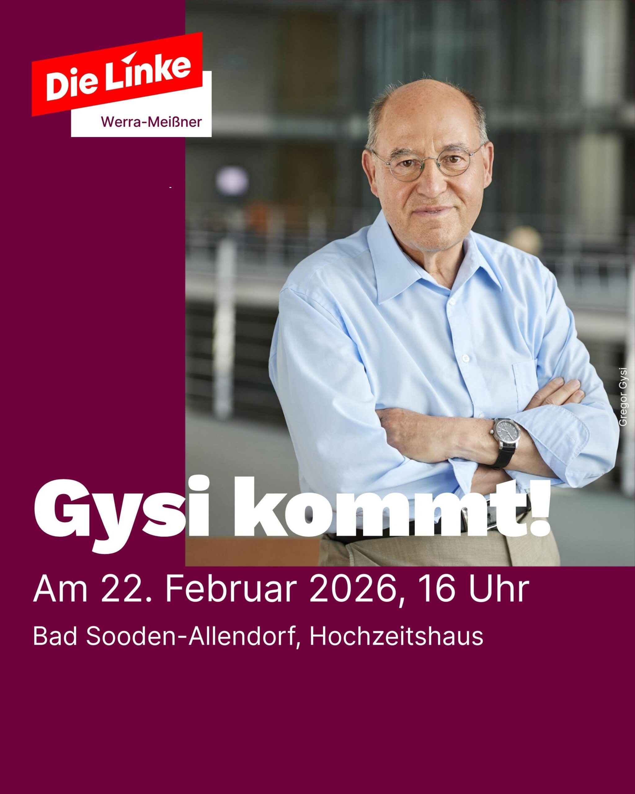 Gregor Gysi in Bad Sooden-Allendorf